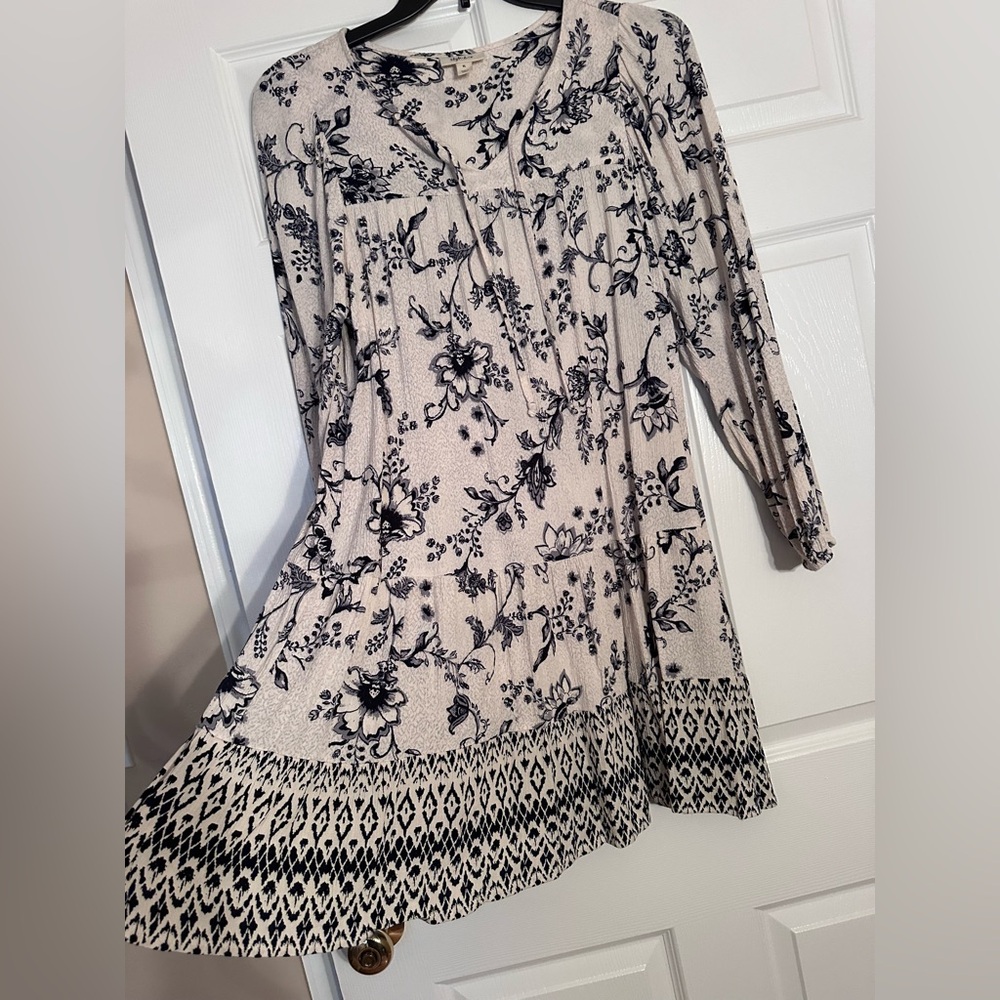 Floral Long Sleeve Dress